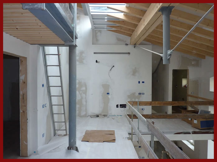 Solai su strutture in acciaio