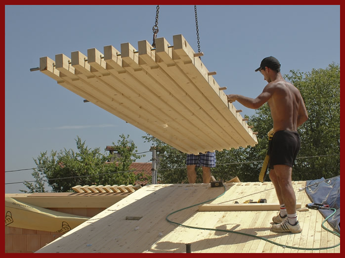 Modulo con incastro a pettine longitudinale
